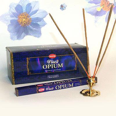 БЛАГОВОНИЯ HEM "FLORA OPIUM MASALA/ОПИУМ (НАТУРАЛЬНАЯ СЕРИЯ)