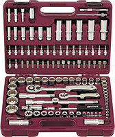 Набор инструмента универсальный 1/4", 1/2"DR с головками торцевыми MultiProf, 108 предметов UTS0108MP