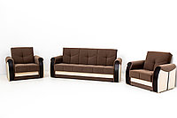Комплект мягкой мебели Сиеста 4, Коричневый, АСМ Элегант (Россия)