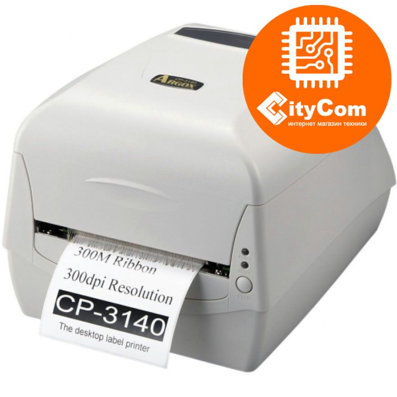 Принтер этикеток ARGOX CP-3140 термотрансферный, маркировочный для штрих кодов, ценников Арт.1477 - фото 1 - id-p856398