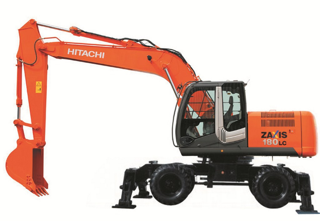 Двигатель колесного экскаватора Hitachi, двигатель экскаватора Hitachi, фото 1