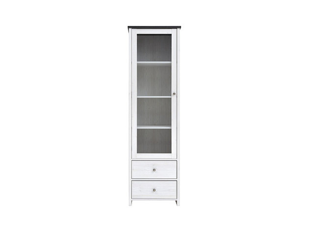 Порто 012 Витрина REG1W2S, джанни/сосна ларико, БРВ, фото 2