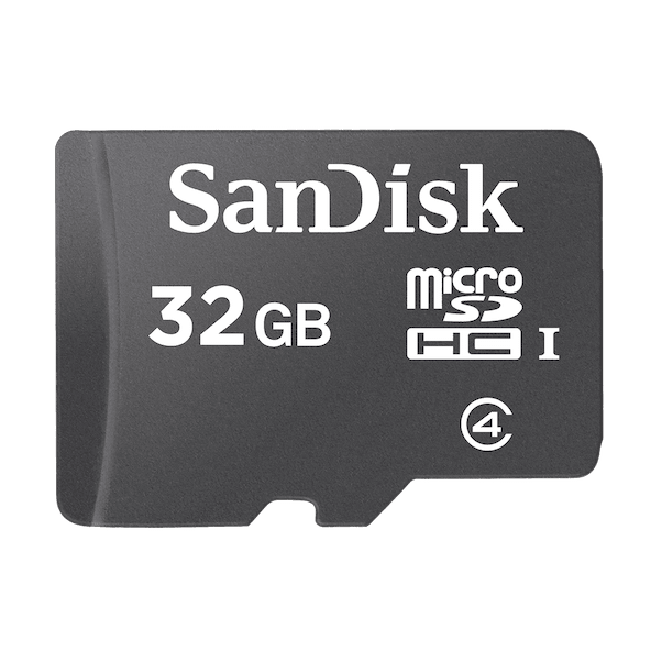 Карта памяти Micro SDHC 32Gb SanDisk  C4, SDSDQM-032G-B35