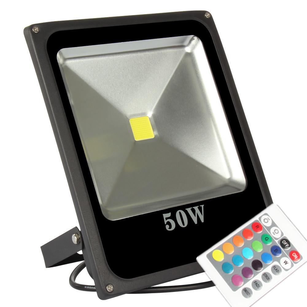 Светодиодный LED прожектор RGB 50 W - фото 1 - id-p69293588