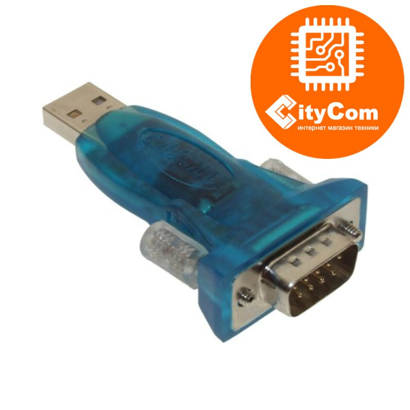 Адаптер (переходник) с USB на COM port (RS-232), USB 2.0, без кабеля. Конвертер. Арт.1036 - фото 1 - id-p940221