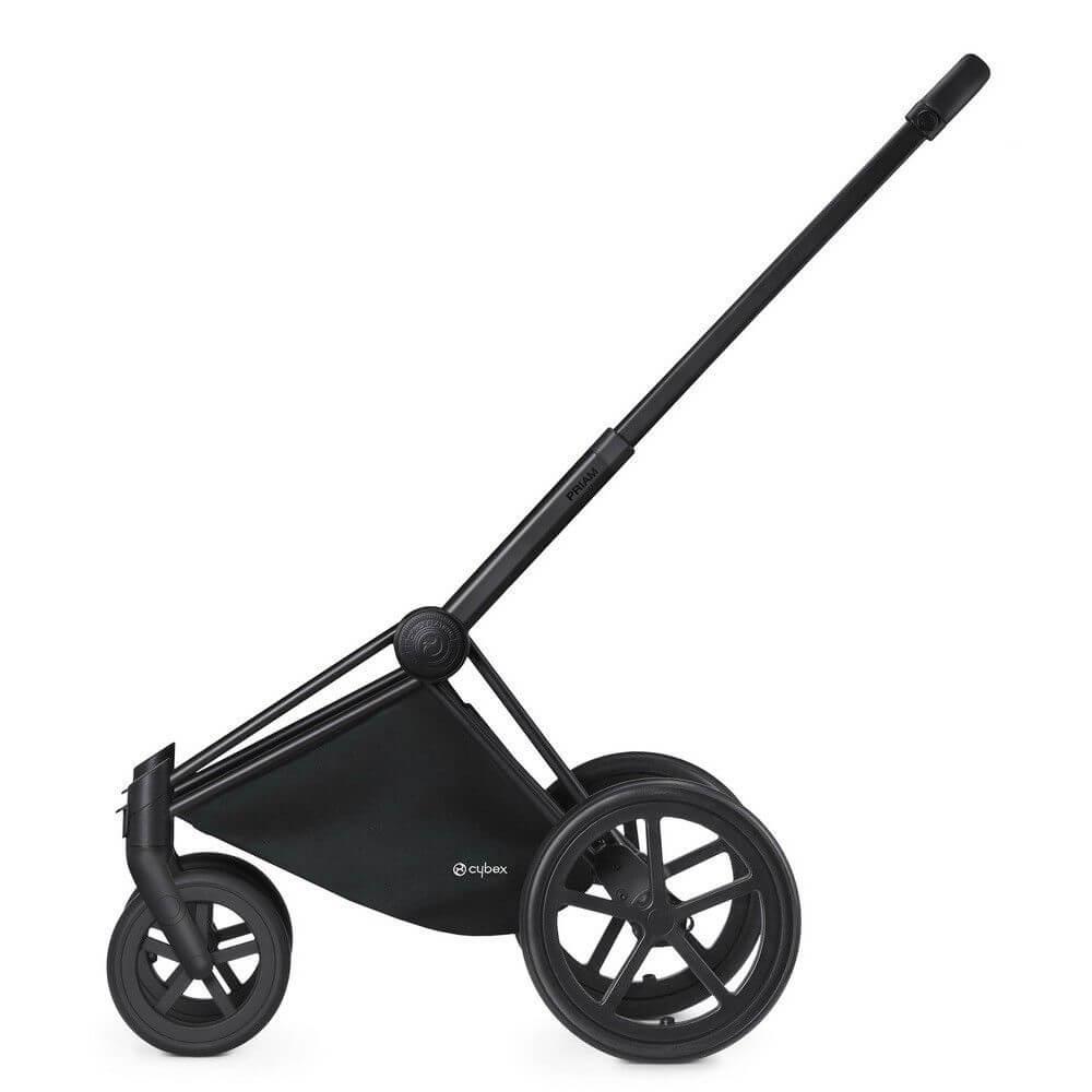 Cybex: Рама Matt Black с колесами Trekking для коляски Priam
