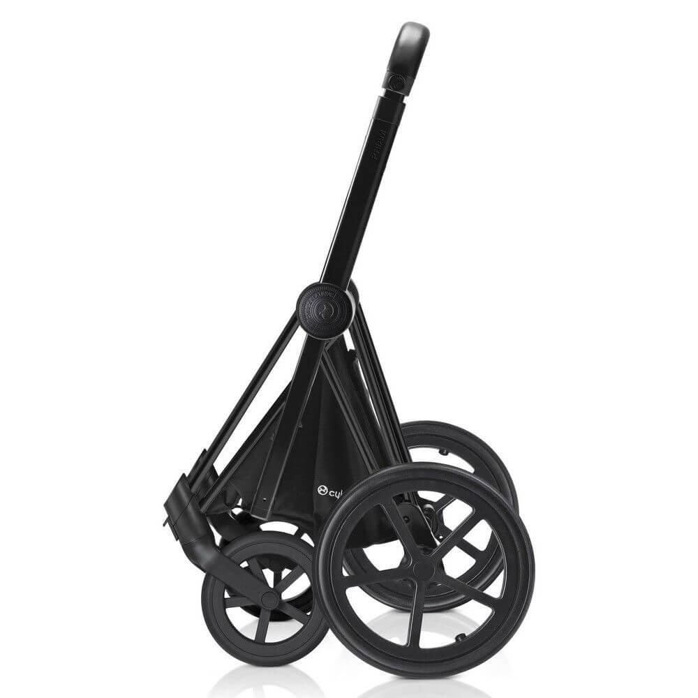 Cybex: Рама Matt Black с колесами Trekking для коляски Priam