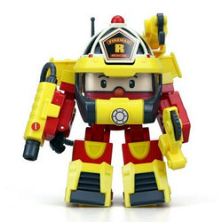 Robocar Poli Рой трансформер в костюме супер пожарного, 10 см