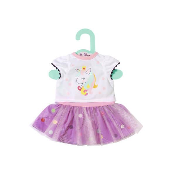 Zapf Creation Baby born  Бэби Борн Футболка с балетной юбкой, 34-38 см