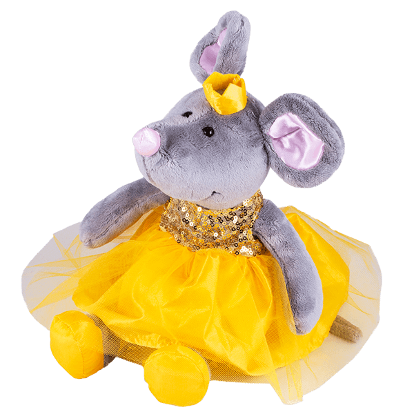 SOFTOY  Мягкая игрушка Мышка, 36см