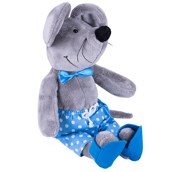 SOFTOY Мягкая игрушка Мышка, 36см