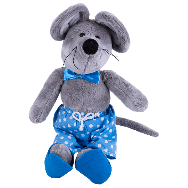 SOFTOY Мягкая игрушка Мышка, 36см