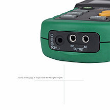Шумомер Mastech MS6700 (30-130 dB) в пыле и влагозащищённом прорезиненном корпусе.  (Внесен в реестр СИ РК), фото 2