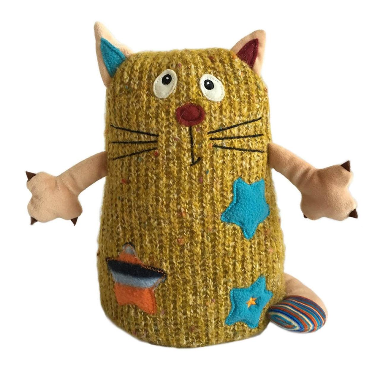 Кот Котейка, 15см. желтый