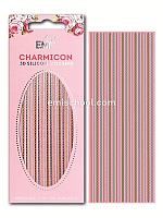 Charmicon 3D Silicone Stickers «Цепи №8» золото/серебро