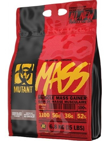 Гейнер 20%-30% Mutant Mass, 15 lbs.