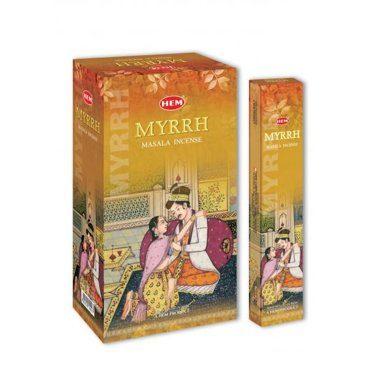 БЛАГОВОНИЯ HEM "MYRRH MASALA/МИРРА (НАТУРАЛЬНАЯ СЕРИЯ)"