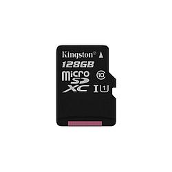 Карта памяти Micro SDXC 128Gb Kingston, Сlass 10, UHS-I, 45 Мб/с