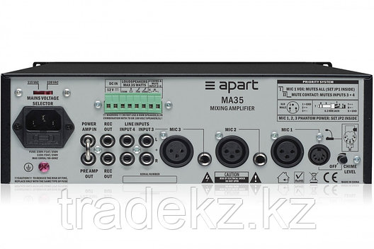 Трансляционный микшер-усилитель APart MA35, фото 2