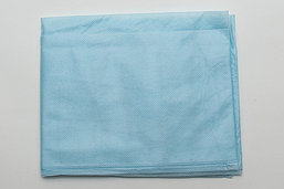 Салфетка подкладная одноразовая, спанбонд 25 гр/м2, голубая, 45*45 см (1 шт.)