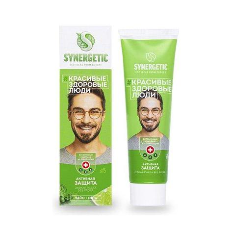 Зубная паста SYNERGETIC активная защита, 100 гр., фото 2