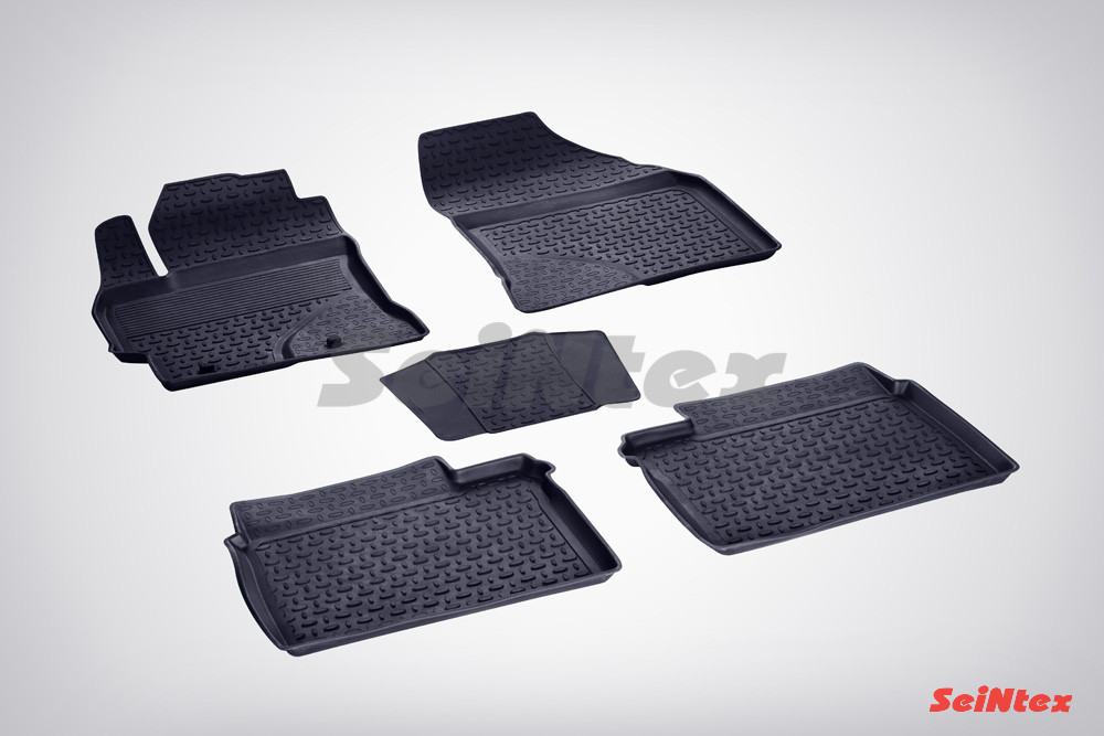Резиновые коврики для Toyota Corolla XI 2013-2019 - фото 1 - id-p6198733