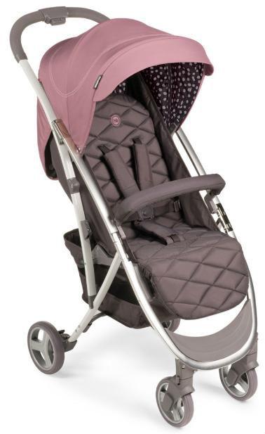 Детская коляска прогулочная Happy Baby "ELEGANZA V2", (pink)