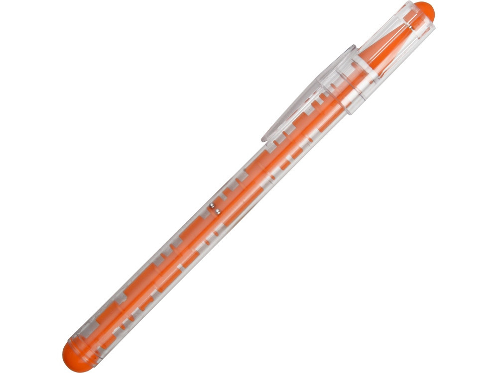 Ручка шариковая Лабиринт, оранжевый - фото 4 - id-p69334842