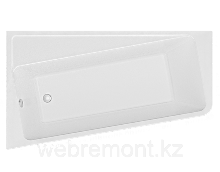 Акриловая ванна Marka One DIRECT 170*100 левая (Полный комплект) Ассиметричная. Угловая