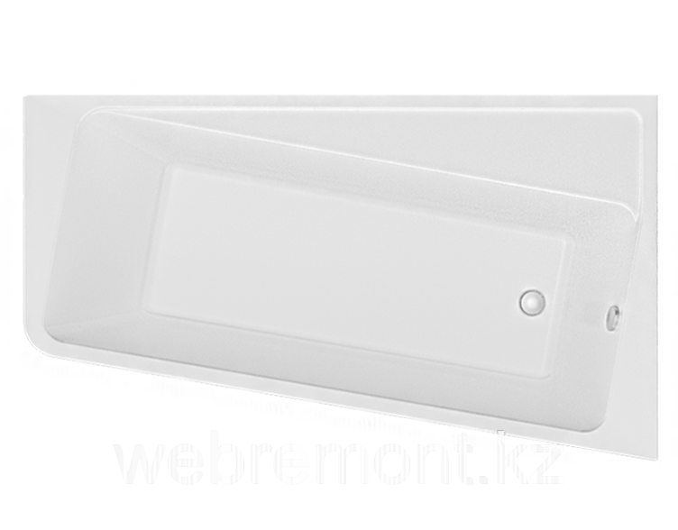 Акриловая ванна Marka One DIRECT 170*100 правая (Полный комплект) Ассиметричная. Угловая