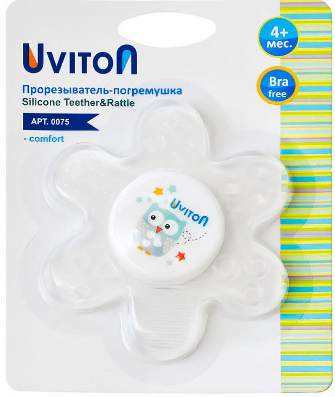 ПРОРЕЗЫВАТЕЛЬ ОХЛАЖДАЮЩИЙ UVITON Цветочек