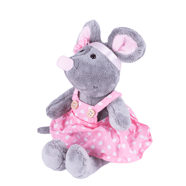 SOFTOY  Мягкая игрушка Мышка, 26см