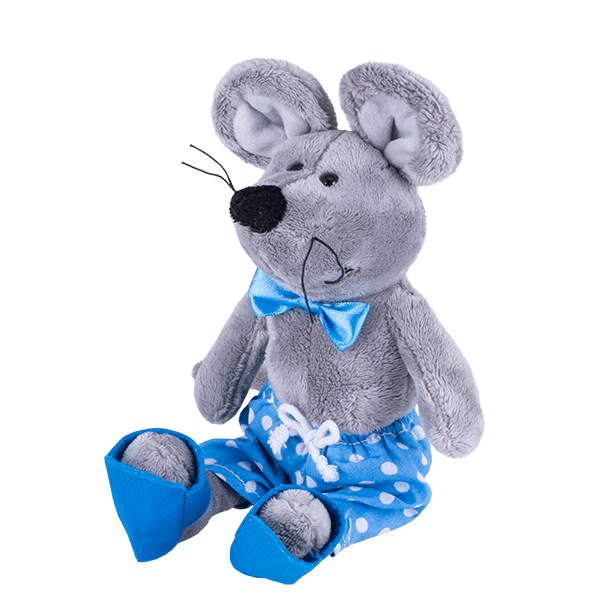 SOFTOY   Мягкая игрушка Мышка, 26см