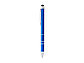 Ручка-стилус шариковая Charleston, синий, черные чернила, фото 3