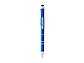 Ручка-стилус шариковая Charleston, синий, черные чернила, фото 4