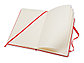 Записная книжка Moleskine Classic (нелинованный) в твердой обложке, Large (13х21см), красный, фото 3