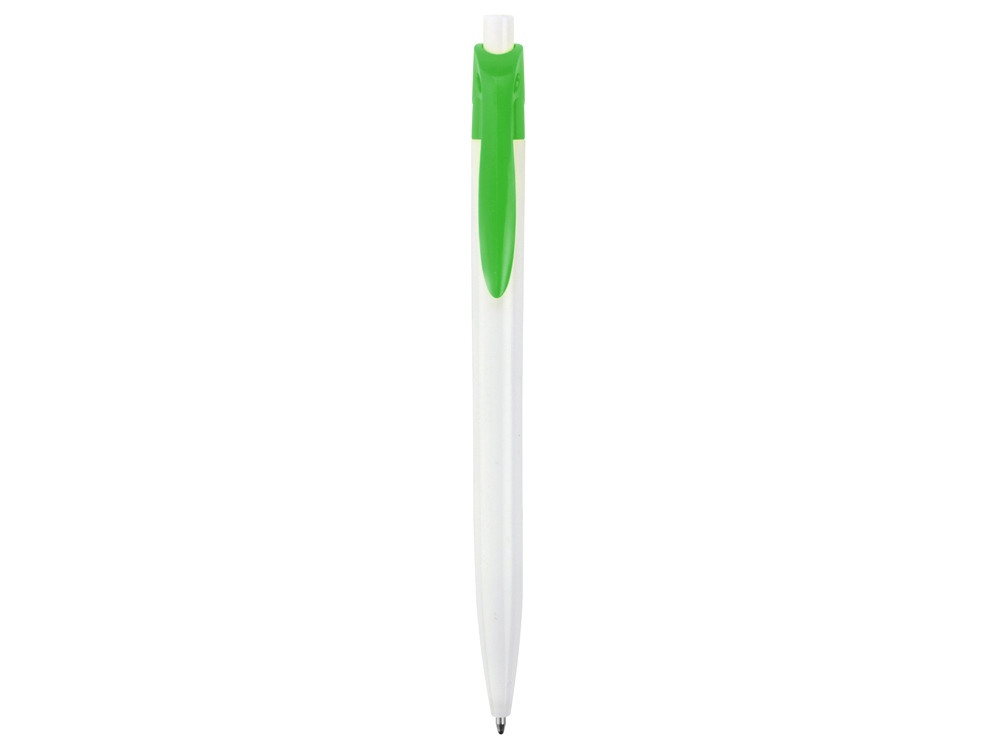 Ручка шариковая Какаду, белый/зеленое яблоко - фото 2 - id-p69348178