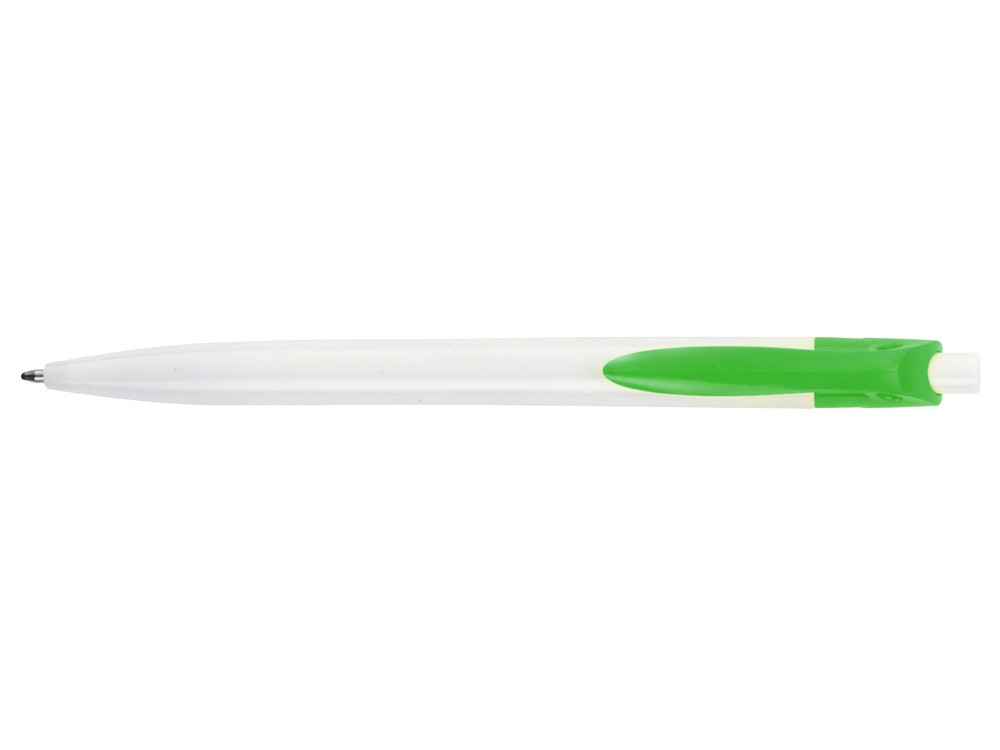 Ручка шариковая Какаду, белый/зеленое яблоко - фото 5 - id-p69348178