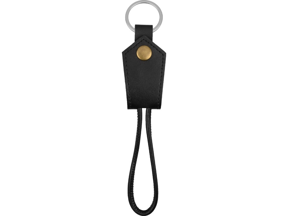 Кабель-брелок USB-MicroUSB Pelle, черный - фото 5 - id-p69350608