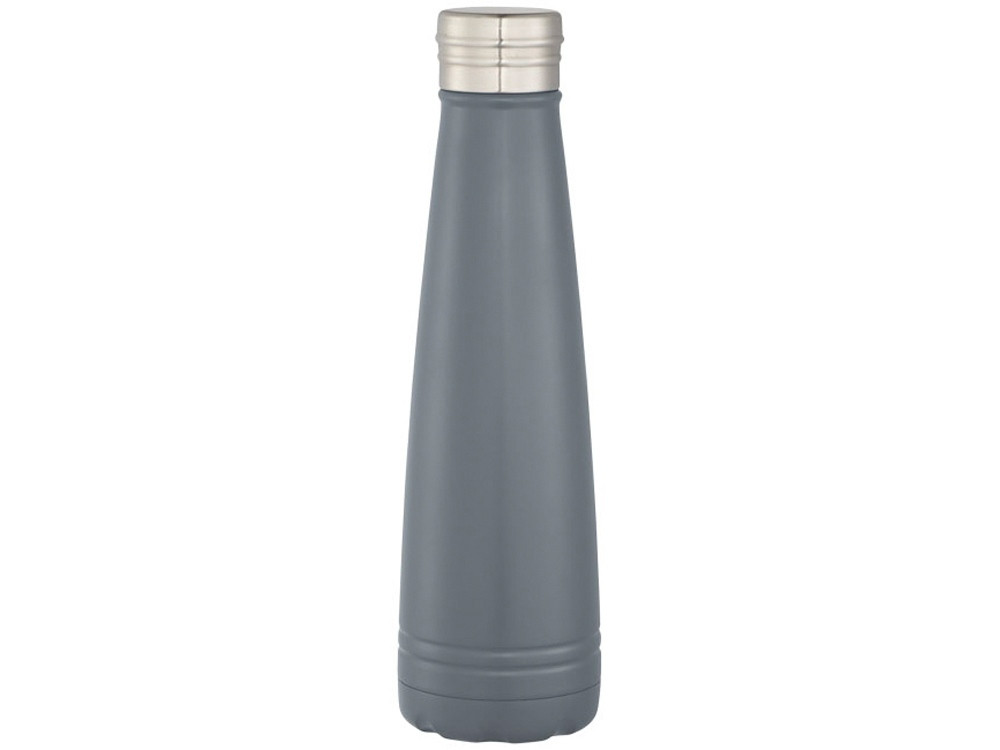 Вакуумная бутылка Duke с медным покрытием, серый - фото 2 - id-p69351139