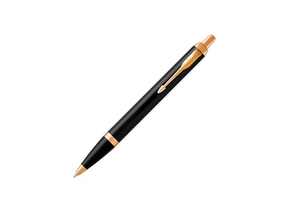 Ручка шариковая Parker IM Core Black GT, черный/золотистый - фото 1 - id-p69352335