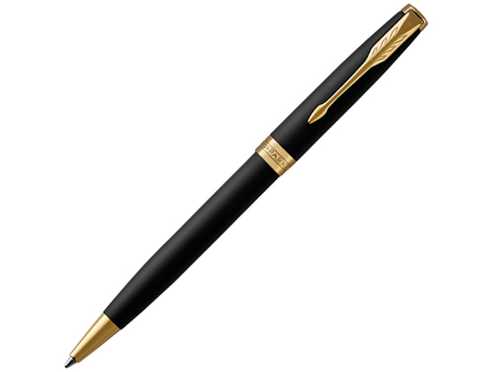 Ручка шариковая Parker Sonnet Core Matte Black GT, черный/золотистый - фото 1 - id-p69352402