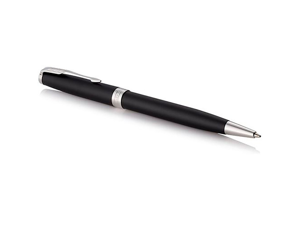 Ручка шариковая Parker Sonnet Core Matte Black CT, черный/серебристый - фото 2 - id-p69352403