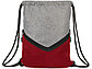 Спортивный рюкзак-мешок, серый/красный, фото 2