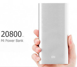 Зарядное устройство портативное Power Bank XIAOMI {10400, 20800 mAh} (Голубой / 10400 мА/ч), фото 2