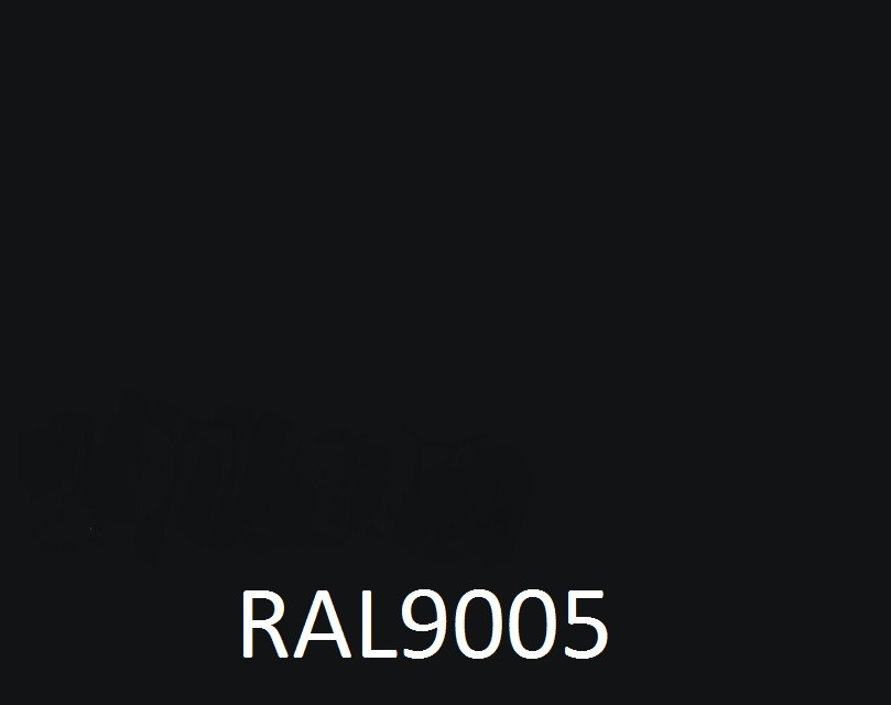 Профнастил С8 оцинкованный с полимерным покрытием МАТ RAL9005 - фото 2 - id-p69381184