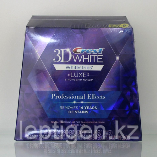 Отбеливающие полоски Crest 3D White Luxe Whitestrips Glamorous White
