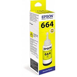 Контейнер с чернилами Epson C13T66444A L100, Yellow, 70мл