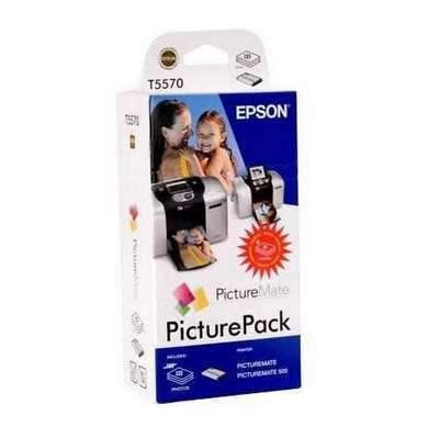 Набор Epson Picture Pack (135) T557040BD, 6-color Cartridje + фотобумага 10х15, (135 листов)