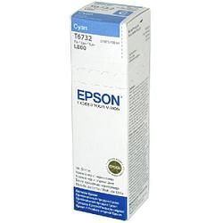 Чернила Epson C13T67324A L800 Cyan ink bottle70 ml